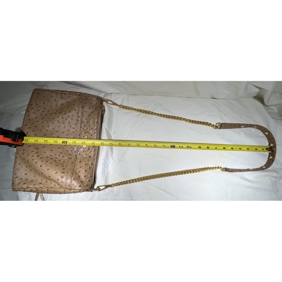 REBECCA MINKOFF Large MAC Taupe Crossbody Leather Purse - Picture 13 of 15